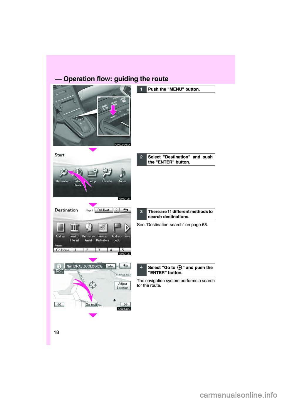 Lexus HS250h 2010  Navigation Manual 