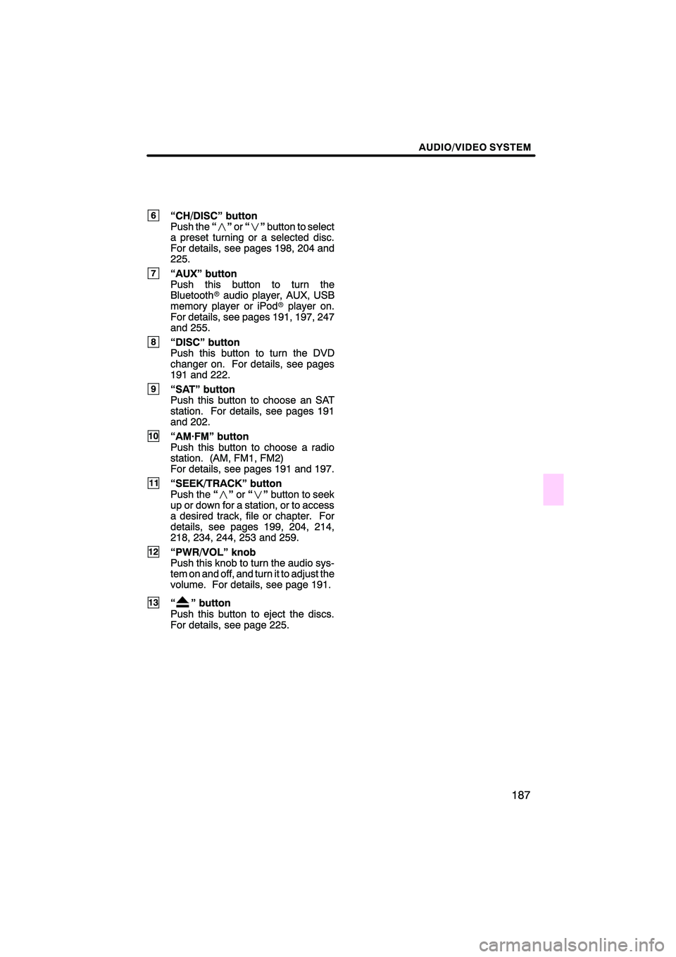 Lexus HS250h 2010  Navigation Manual 