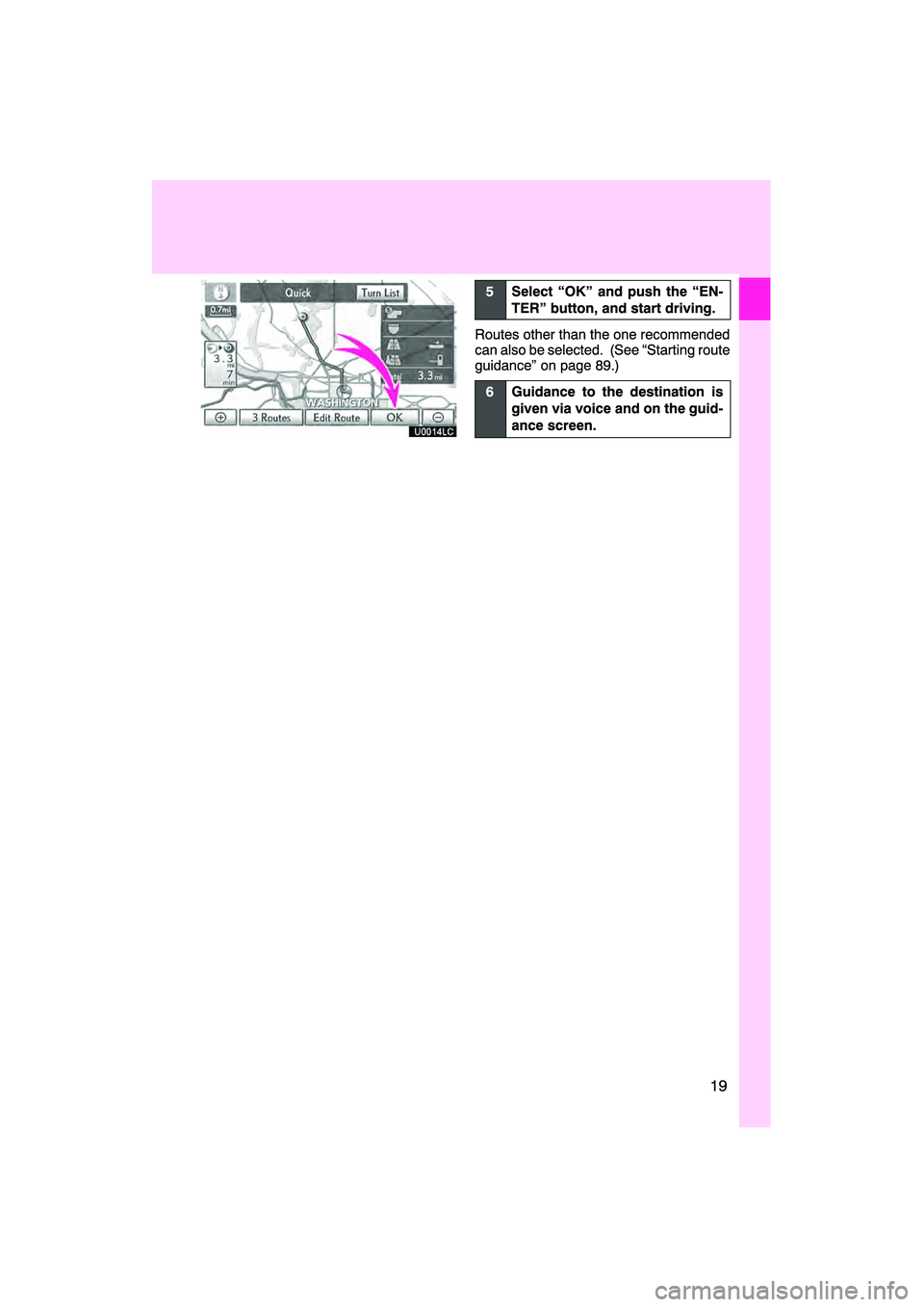 Lexus HS250h 2010  Navigation Manual 