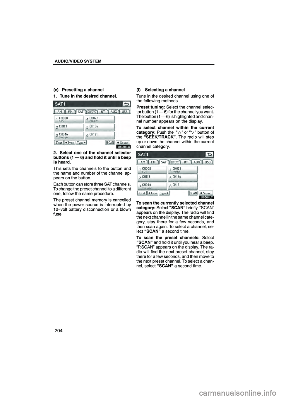 Lexus HS250h 2010  Navigation Manual 