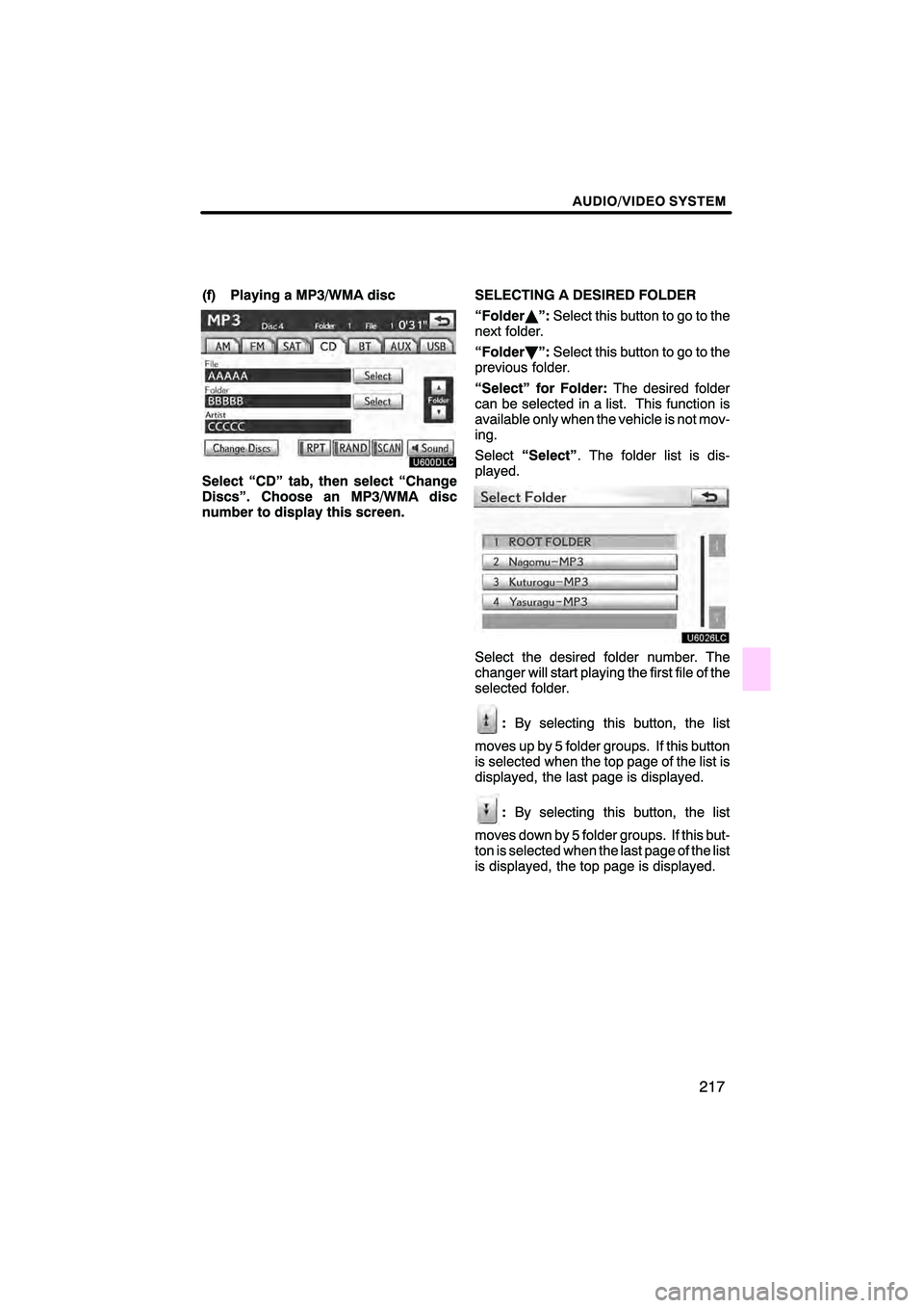 Lexus HS250h 2010  Navigation Manual 