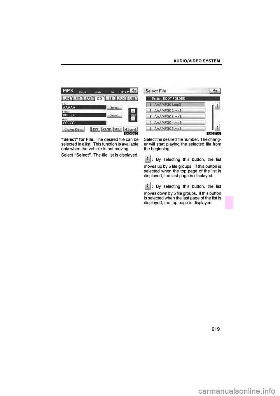 Lexus HS250h 2010  Navigation Manual 