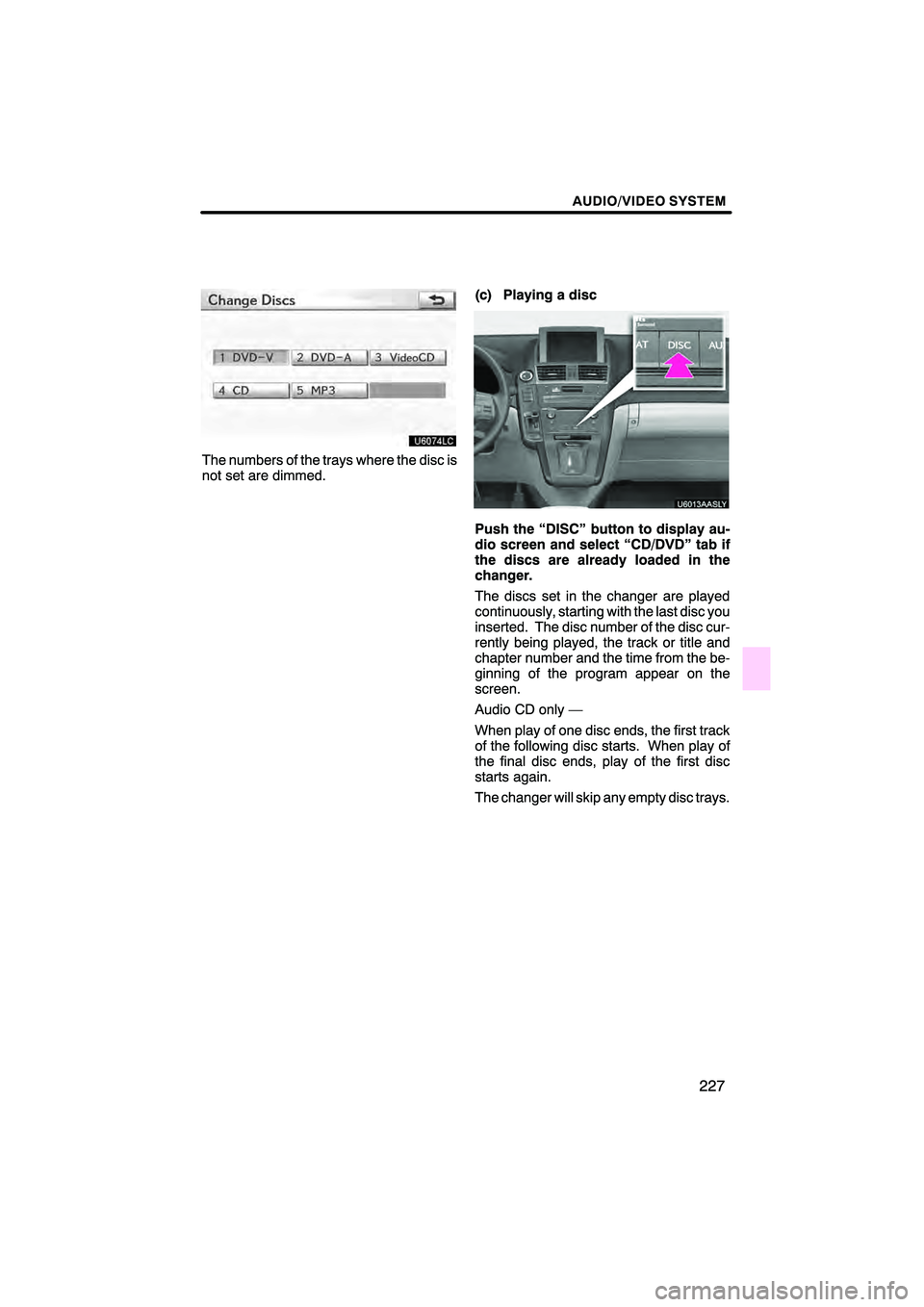 Lexus HS250h 2010  Navigation Manual 