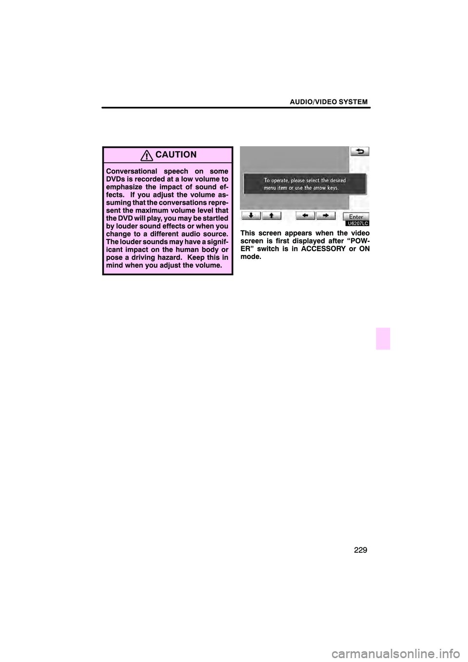 Lexus HS250h 2010  Navigation Manual 