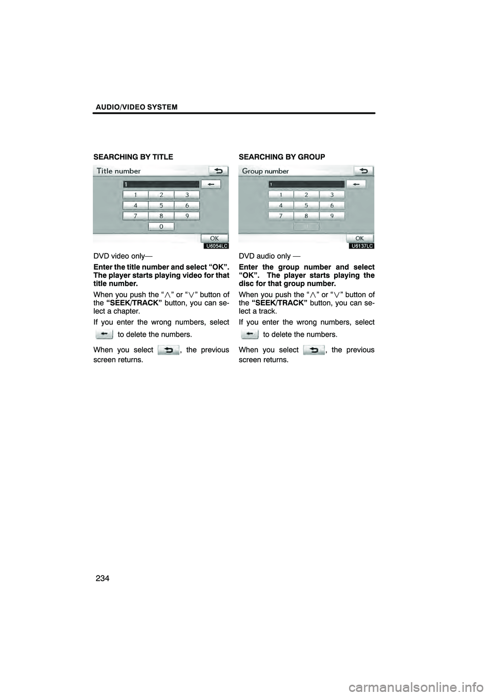 Lexus HS250h 2010  Navigation Manual 