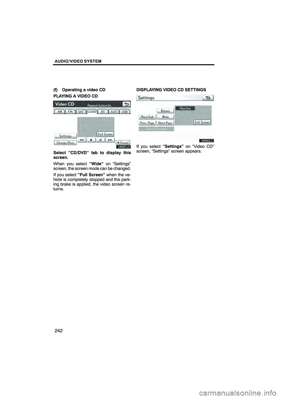 Lexus HS250h 2010  Navigation Manual 
