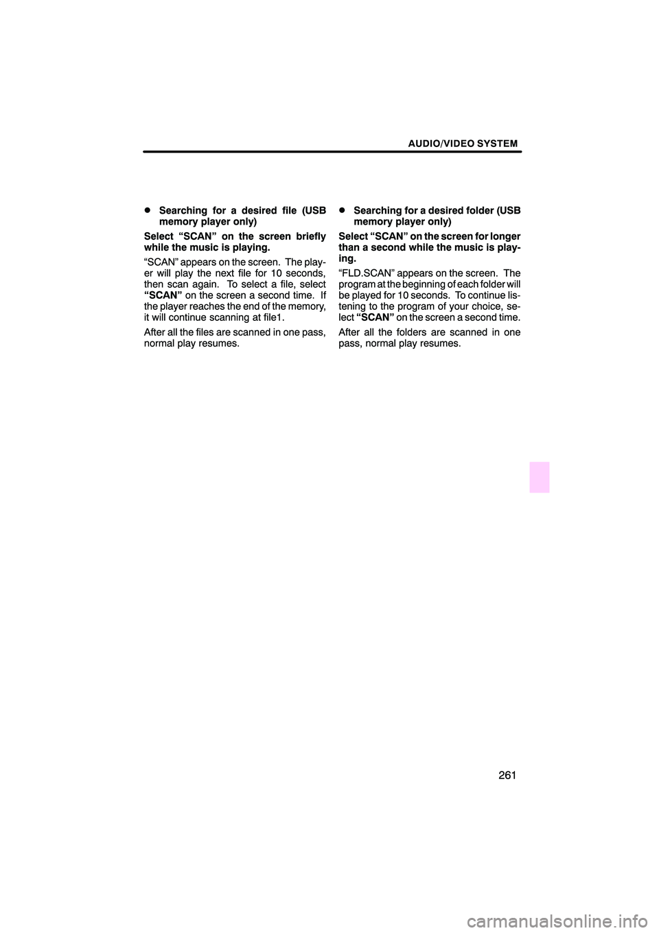 Lexus HS250h 2010  Navigation Manual 