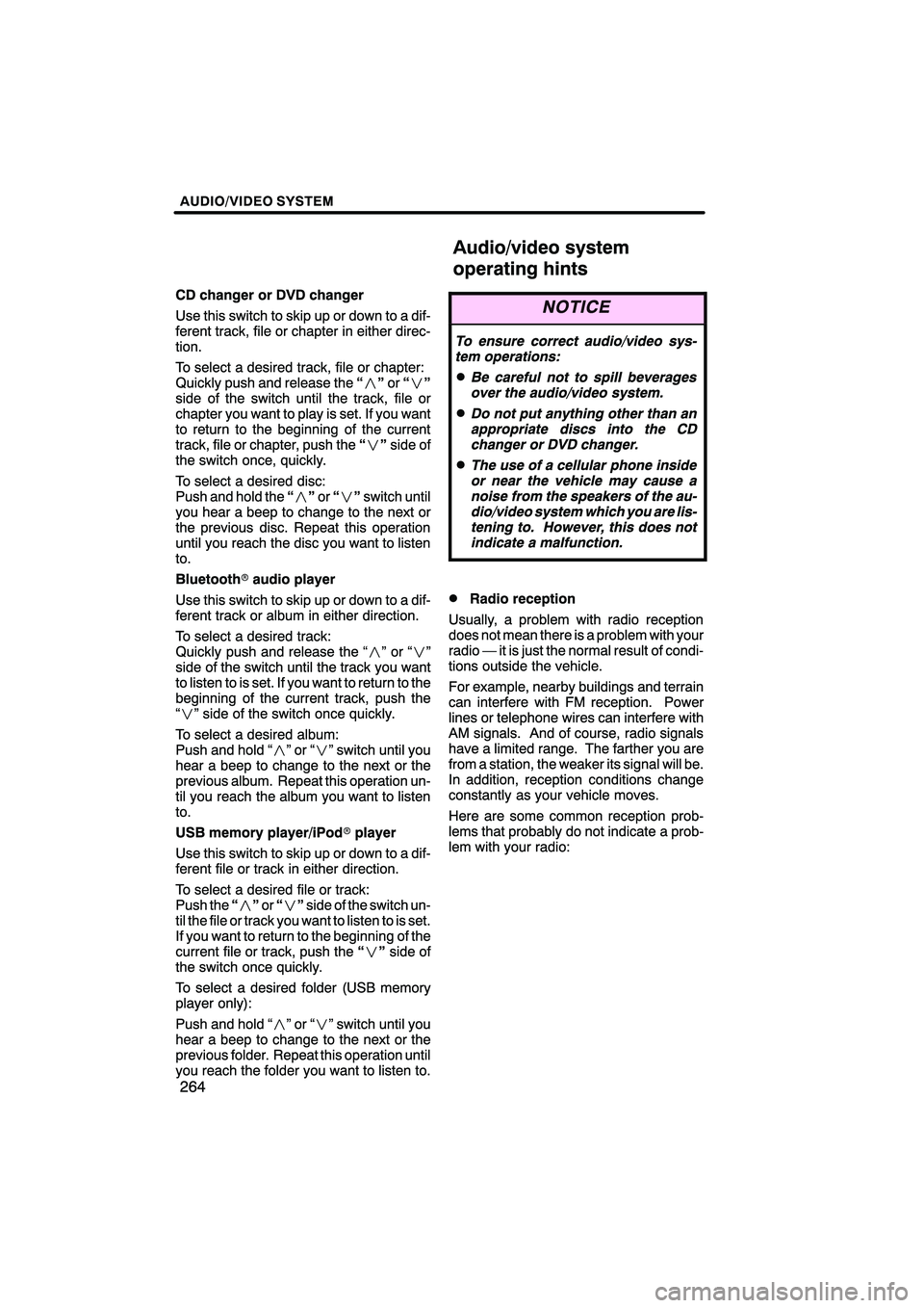 Lexus HS250h 2010  Navigation Manual 