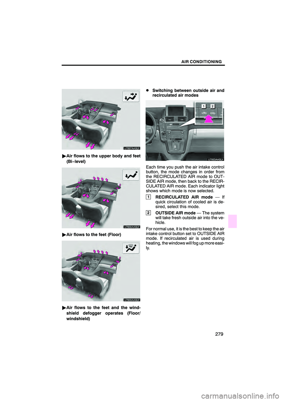 Lexus HS250h 2010  Navigation Manual 