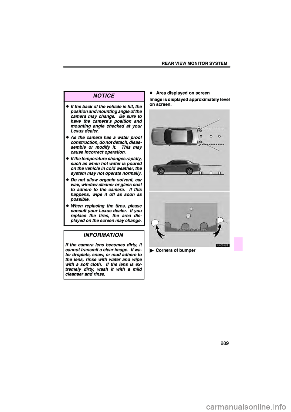 Lexus HS250h 2010  Navigation Manual 