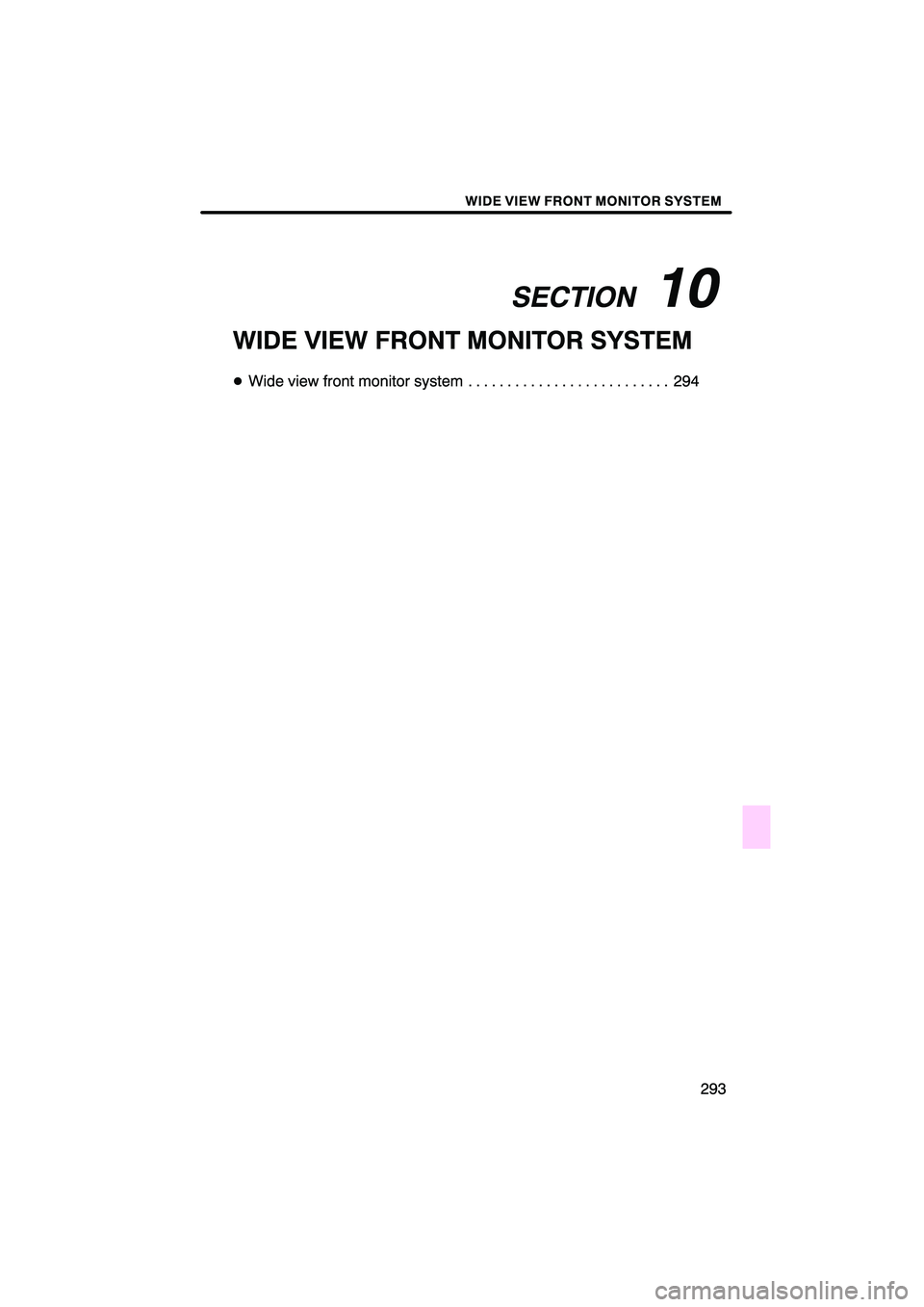 Lexus HS250h 2010  Navigation Manual 