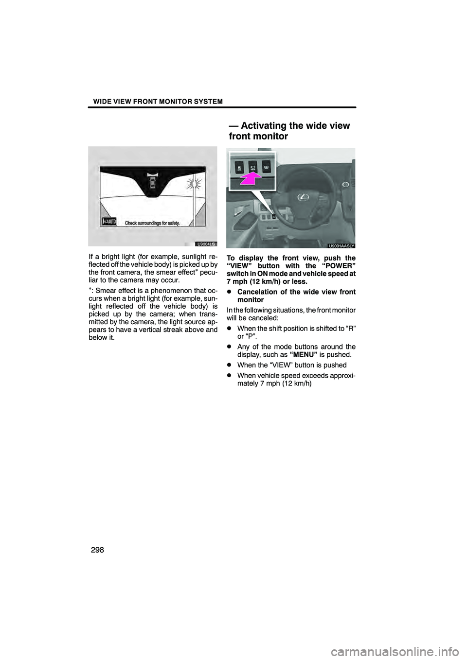 Lexus HS250h 2010  Navigation Manual 