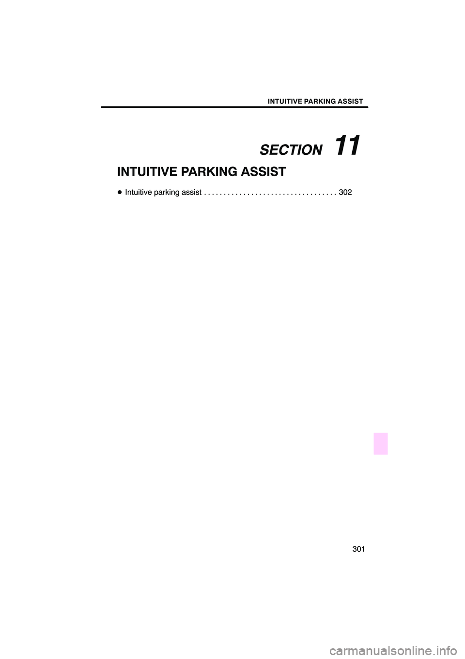 Lexus HS250h 2010  Navigation Manual 