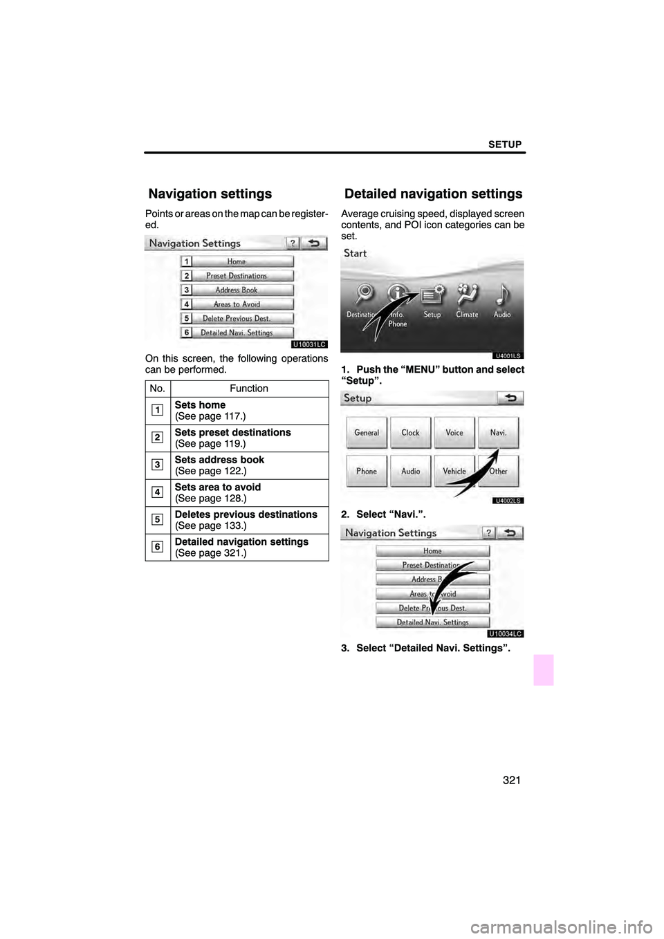 Lexus HS250h 2010  Navigation Manual 