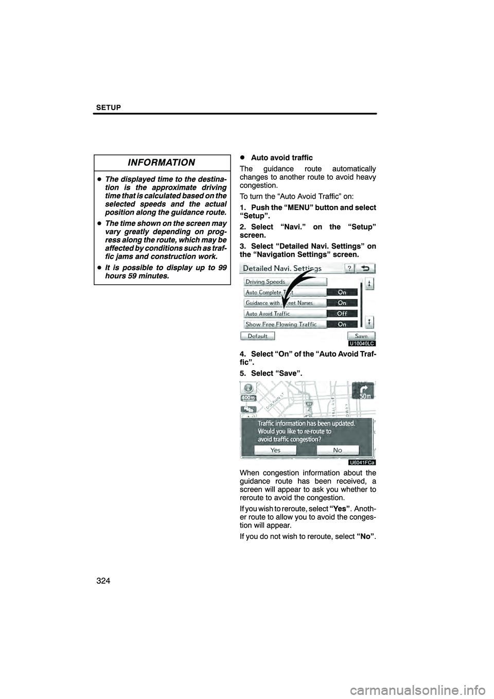 Lexus HS250h 2010  Navigation Manual 