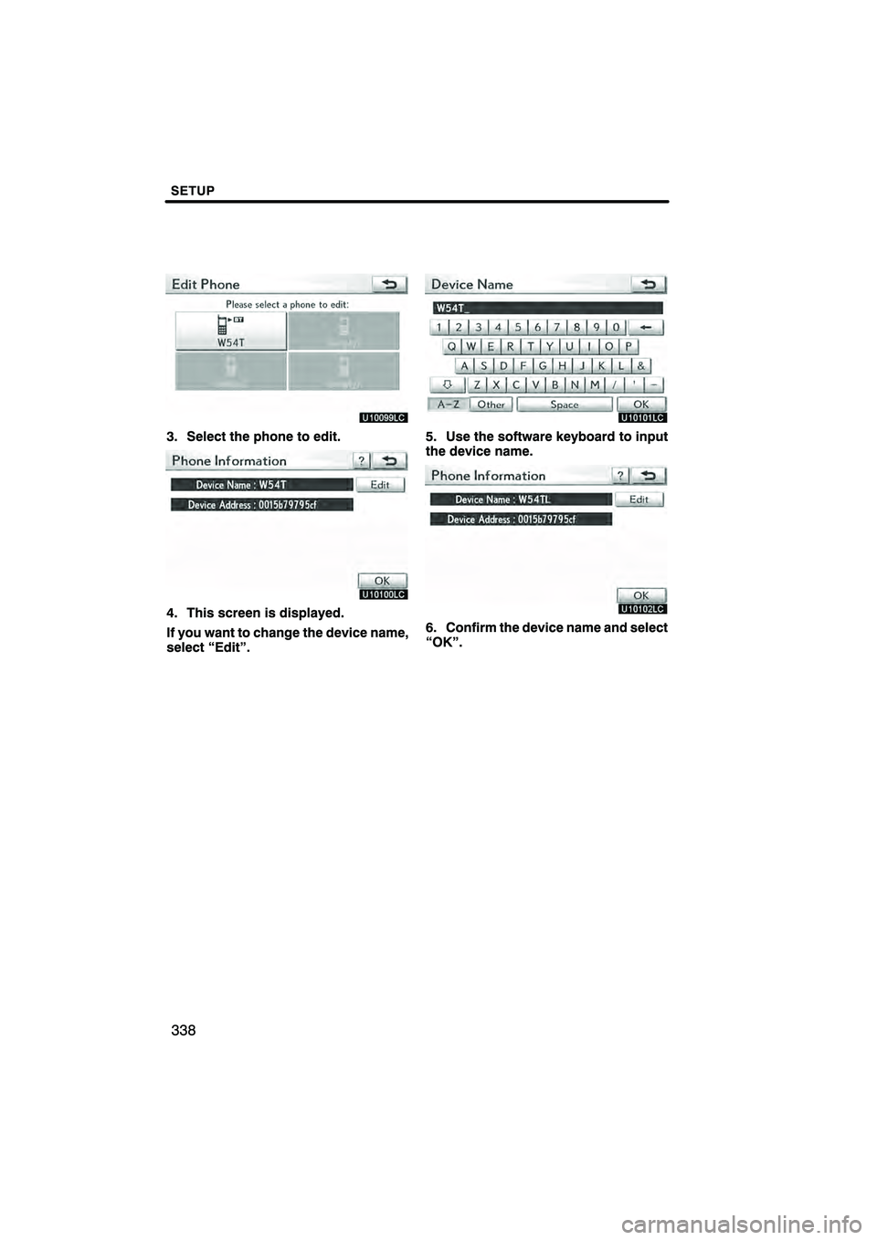 Lexus HS250h 2010  Navigation Manual 