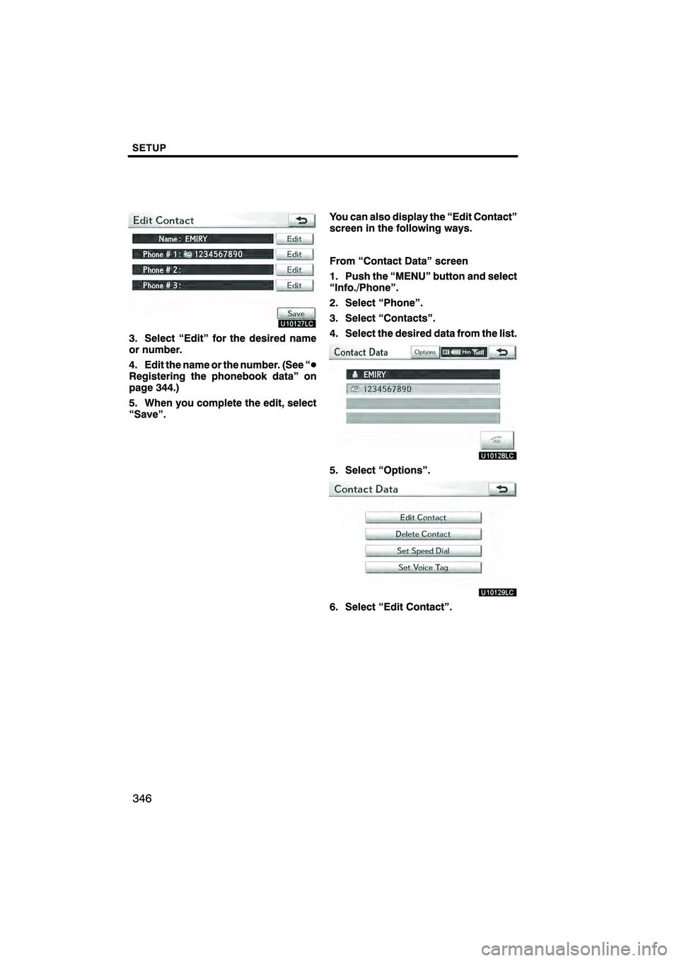Lexus HS250h 2010  Navigation Manual 