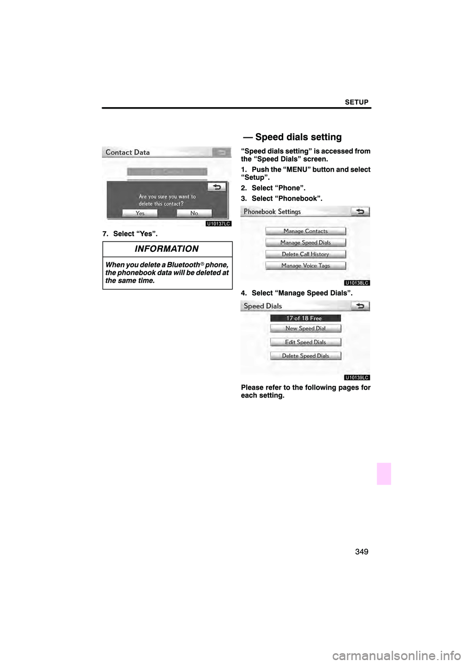 Lexus HS250h 2010  Navigation Manual 