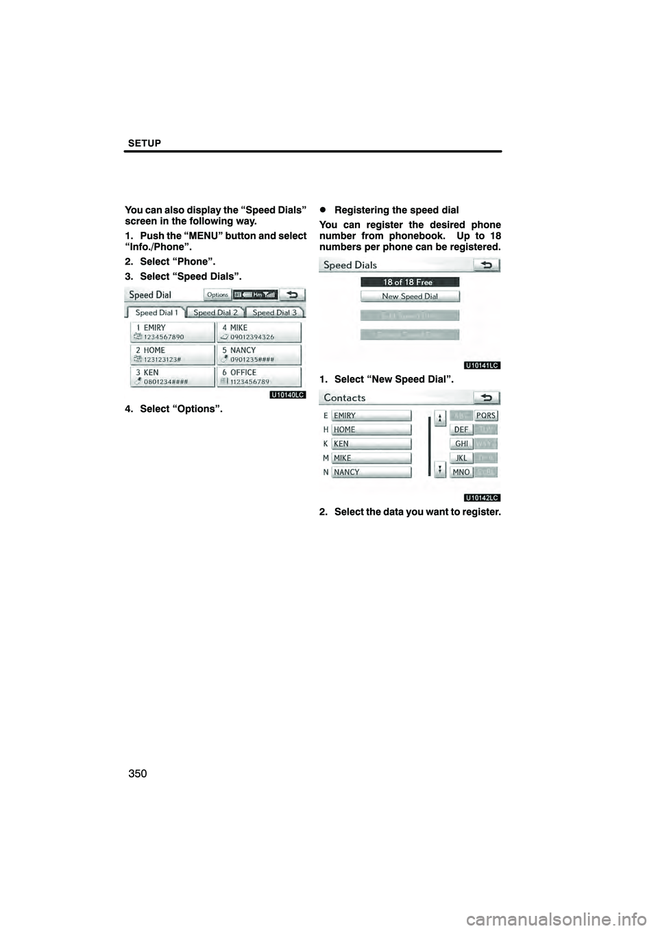 Lexus HS250h 2010  Navigation Manual 