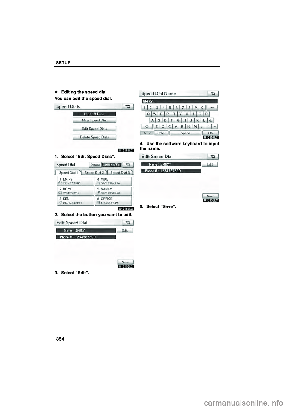 Lexus HS250h 2010  Navigation Manual 