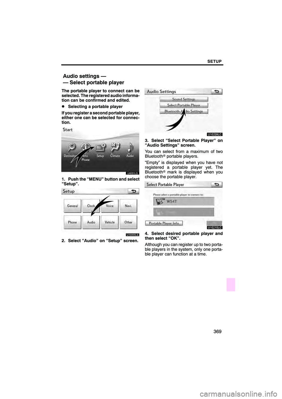 Lexus HS250h 2010  Navigation Manual 