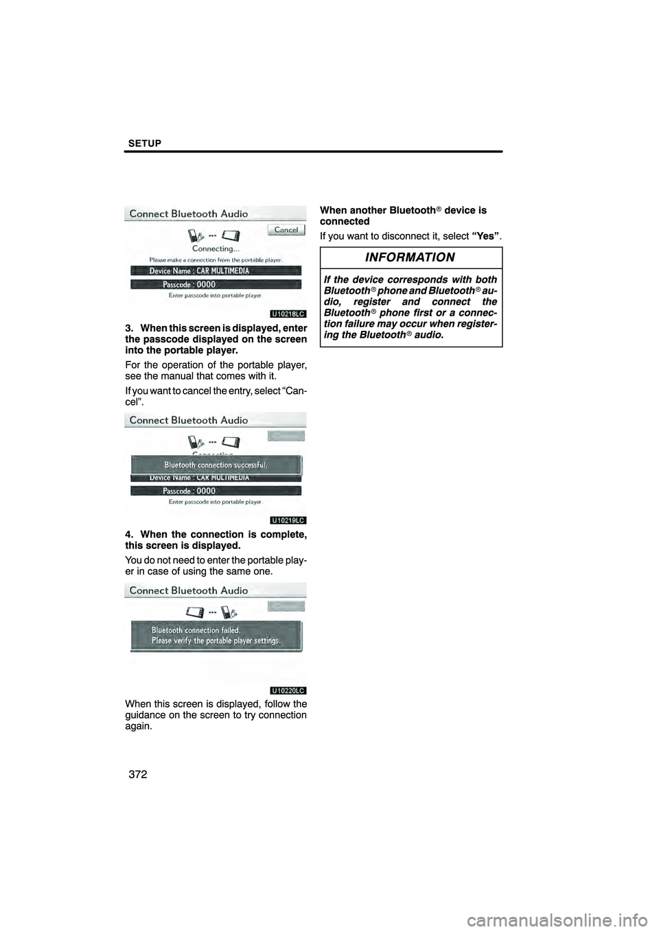 Lexus HS250h 2010  Navigation Manual 