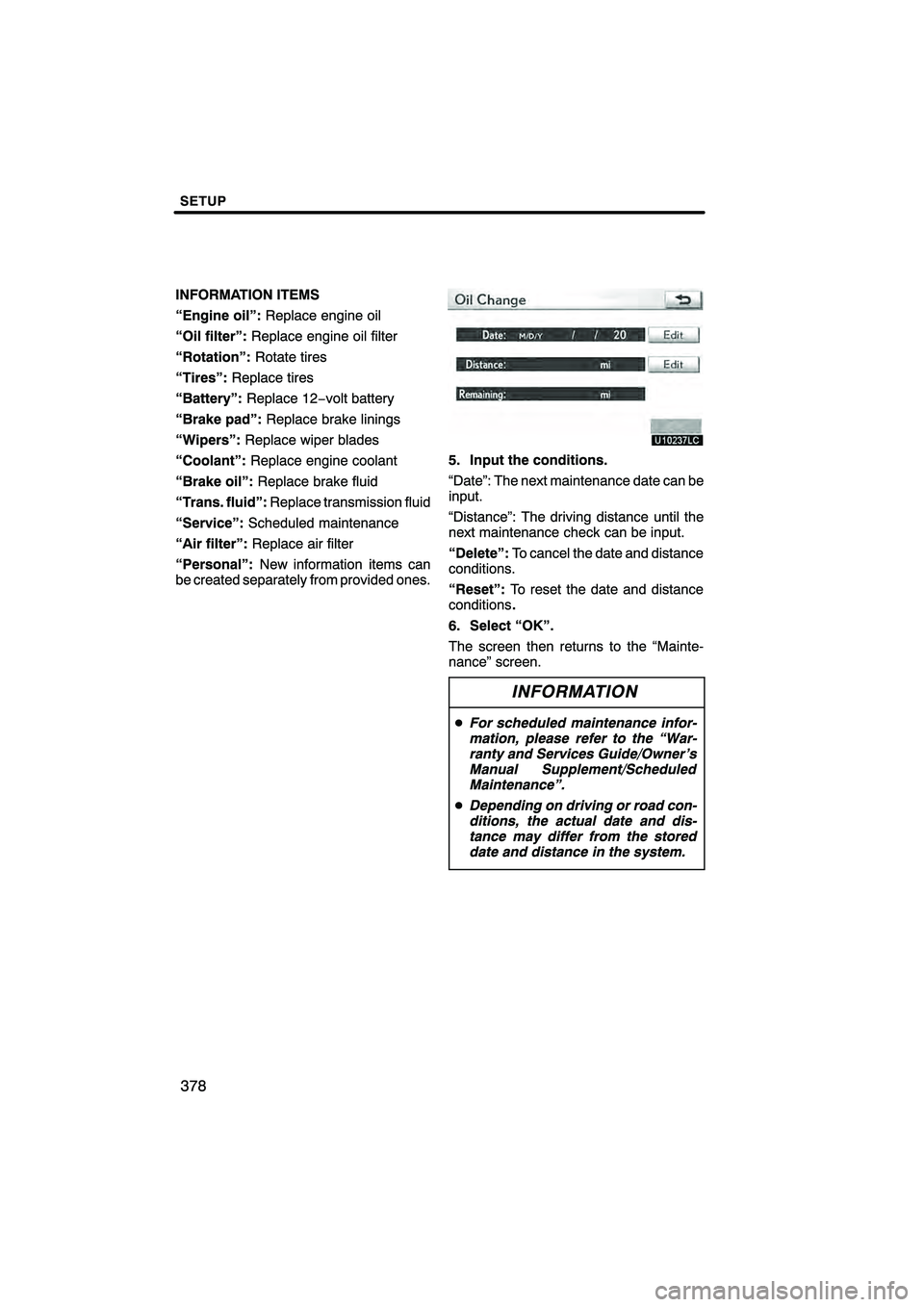 Lexus HS250h 2010  Navigation Manual 