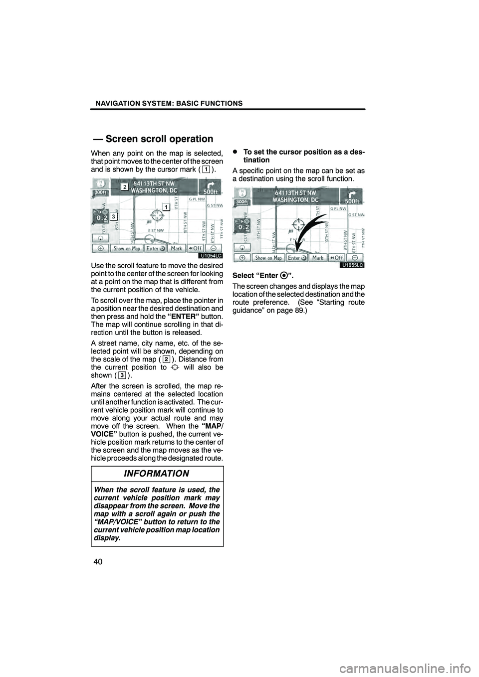 Lexus HS250h 2010  Navigation Manual 