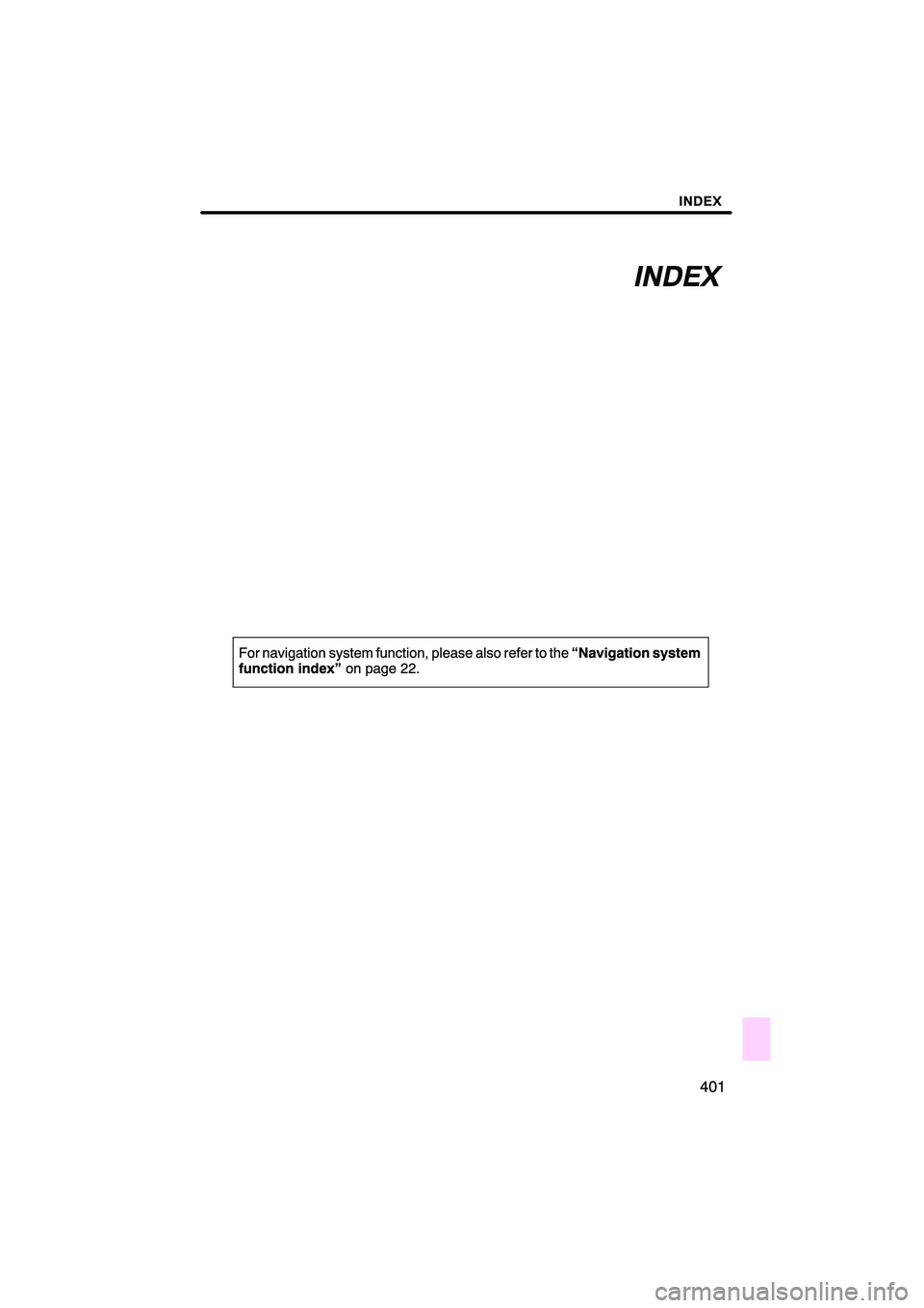 Lexus HS250h 2010  Navigation Manual 