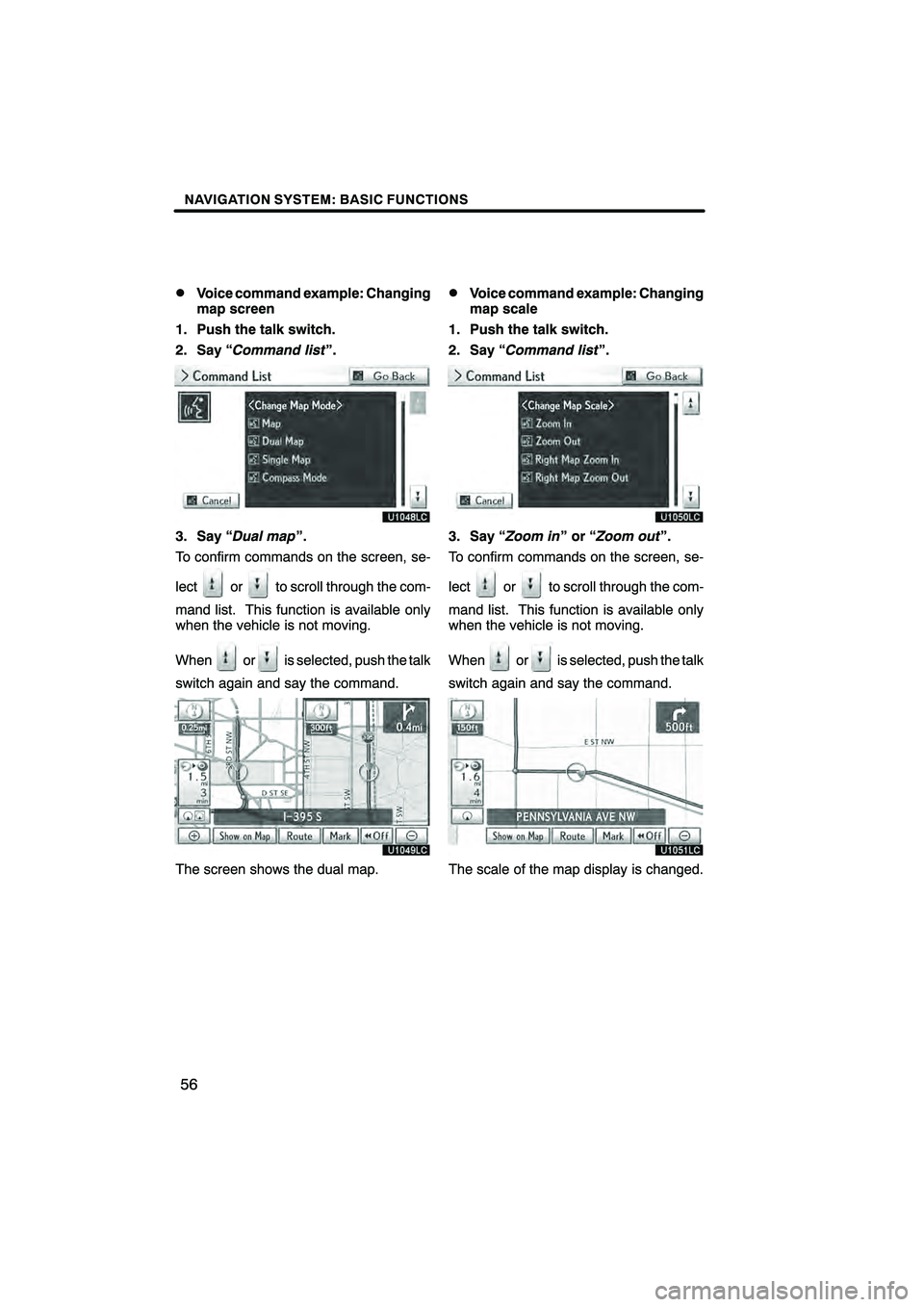 Lexus HS250h 2010  Navigation Manual 