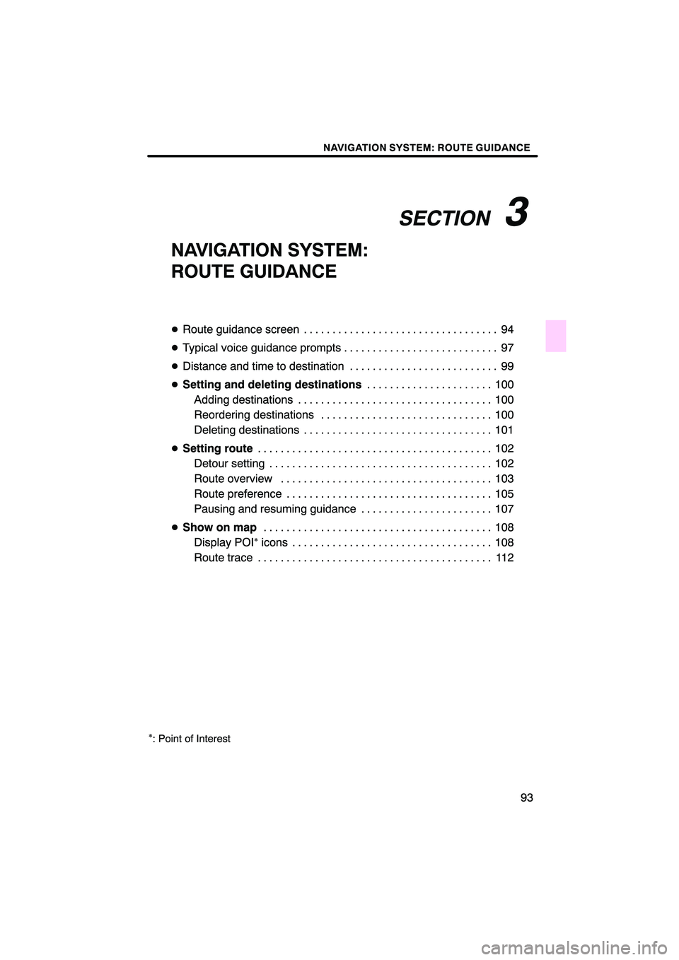 Lexus HS250h 2010  Navigation Manual 