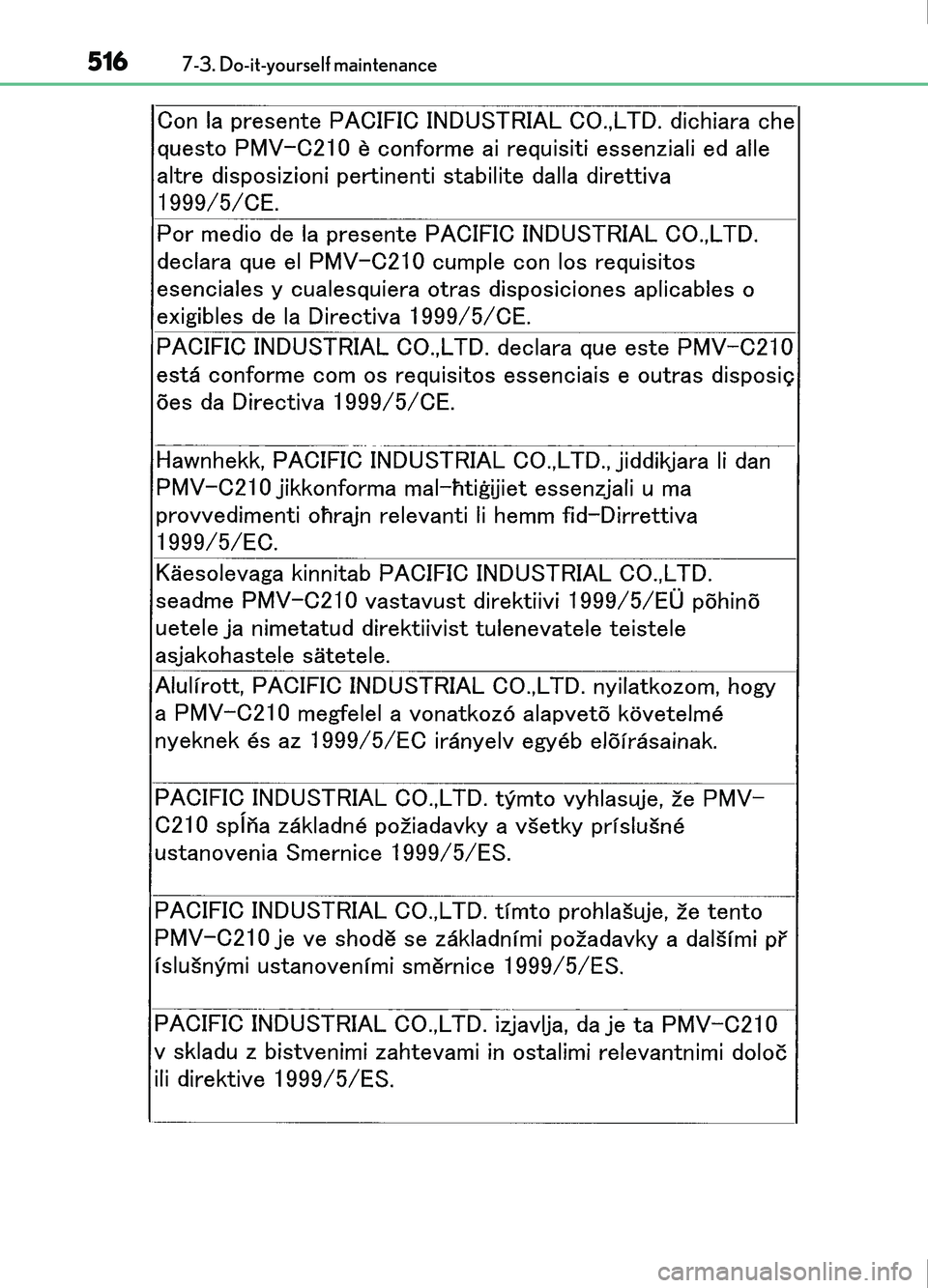 Lexus IS200t 2017  Owners Manuals 5167-3. Do-it-yourself maintenance
IS200t_EE(OM53D77E) 