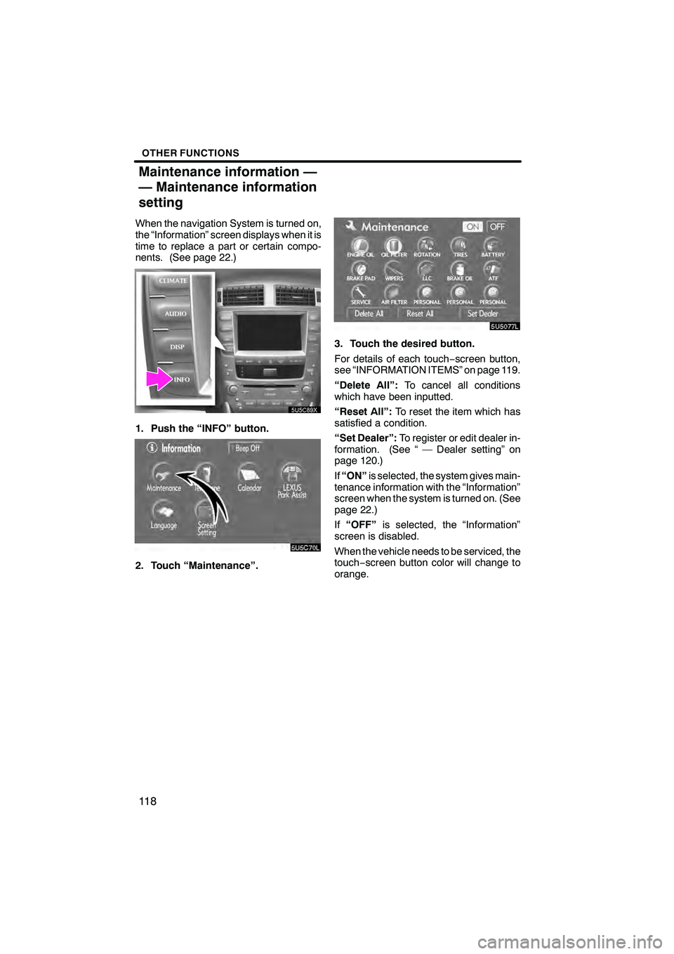 Lexus IS250 2008  Navigation Manual 
 \b	
\b
 
  \b	
\b
\f 
 
  \f
 \f\b
\f  
\b  
 


 \f \b \b \b \f \b
 \f\f
 
 \b   !
\f
 