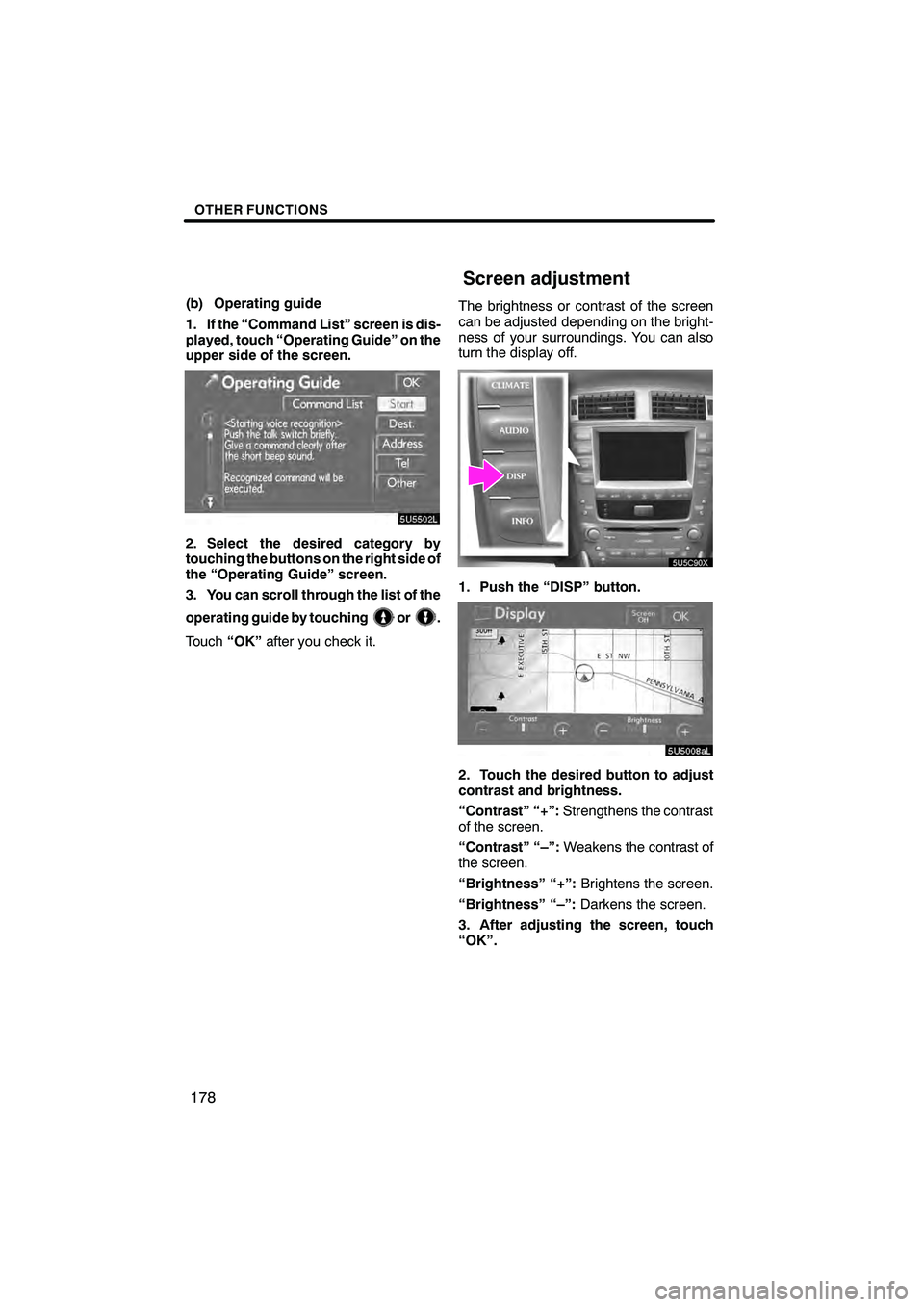 Lexus IS250 2008  Navigation Manual 
 \b	
\b

\f
  
 
  	  !" !# ! !$
%& #  ("  
 !   !#
) %#  ! #& 
&# 