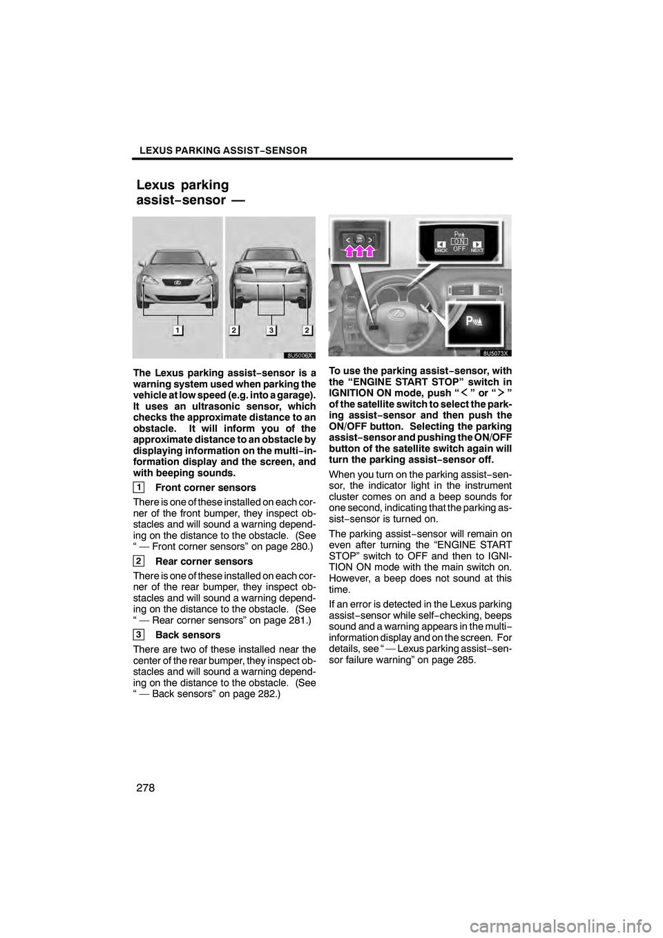 Lexus IS250 2008  Navigation Manual 
 \b	
\f 

\b


      
     
!"#  #  $%%   &%

   #"  "
""