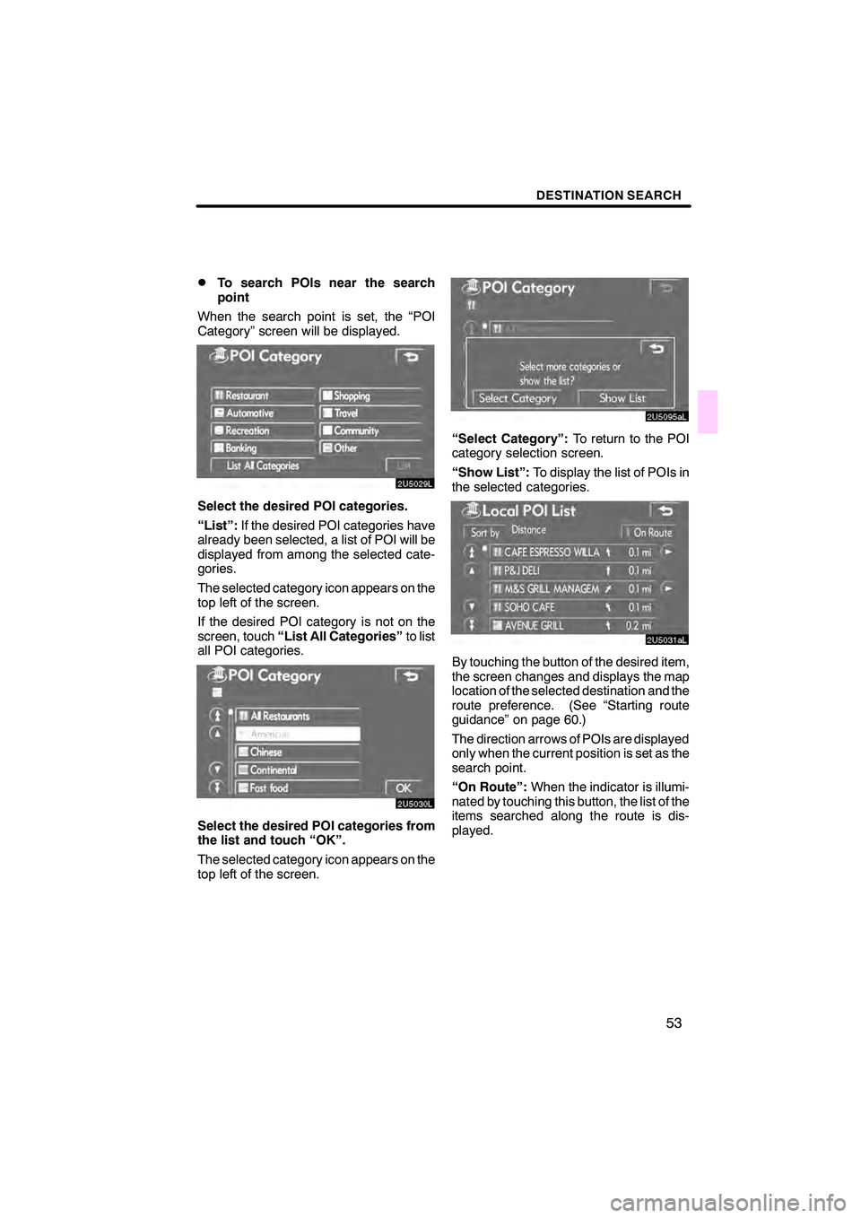 Lexus IS250 2008  Navigation Manual 
\b 	



\f 
 \b
   

\f
  \b	
 \f
 \b \b  
	
 \b
   \b\f	
  
 \b \f


 