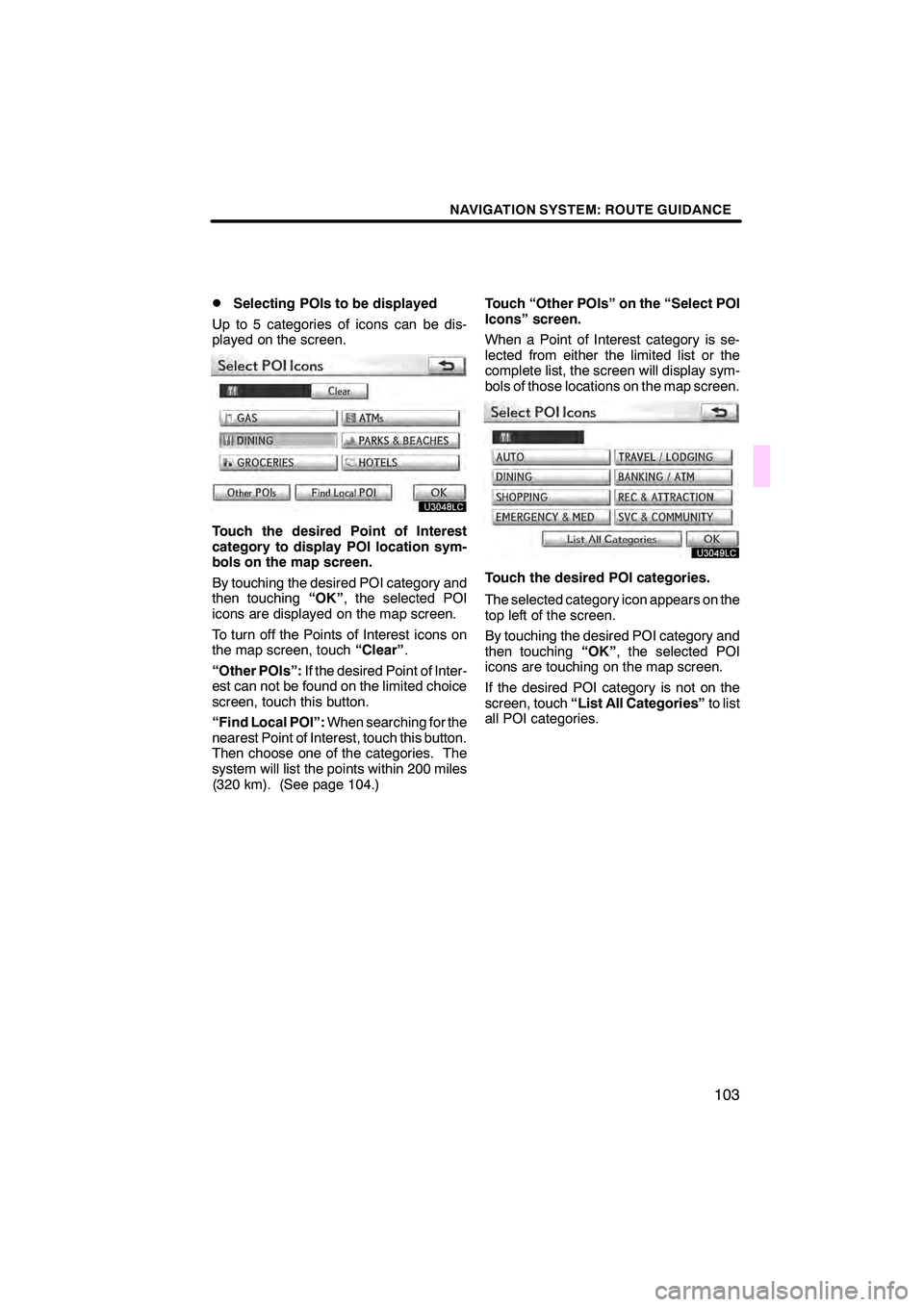 Lexus IS250C 2010  Navigation Manual  \b	\b
\f 

 



\b    
  \b 	
\f
  	 	
  

   	

 ! ! "  # "
"    