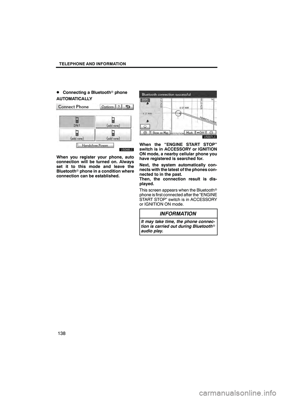 Lexus IS250C 2010  Navigation Manual  \b	 
\f
\b



  

\b
\b
\b
   !    " 
 # $  % & \b#!
!   ! % % ( 
 