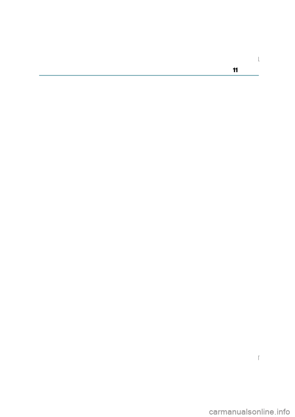 Lexus IS300h 2015  Owners Manual 11
IS300h_EE(OM53D56E) 