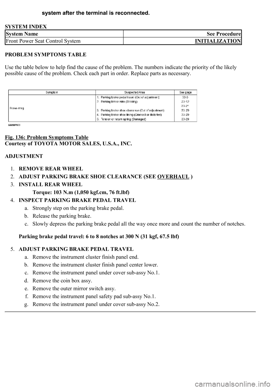 LEXUS LS430 2003  Factory Repair Manual SYSTEM INDEX 
PROBLEM SYMPTOMS TABLE 
<00380056004800030057004b00480003005700440045004f0048000300450048004f0052005a0003005700520003004b0048004f005300030049004c0051004700030057004b004800030046004400580