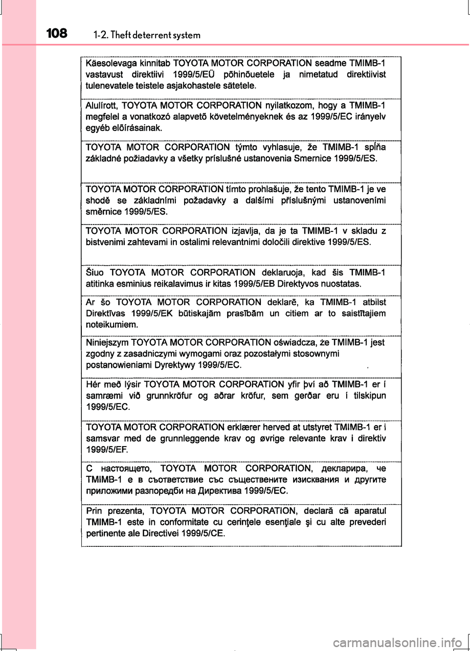 LEXUS LS460L 2016  Owners Manual 1081-2. Theft deterrent system
LS460/LS460L_GE (OM50G06E) 