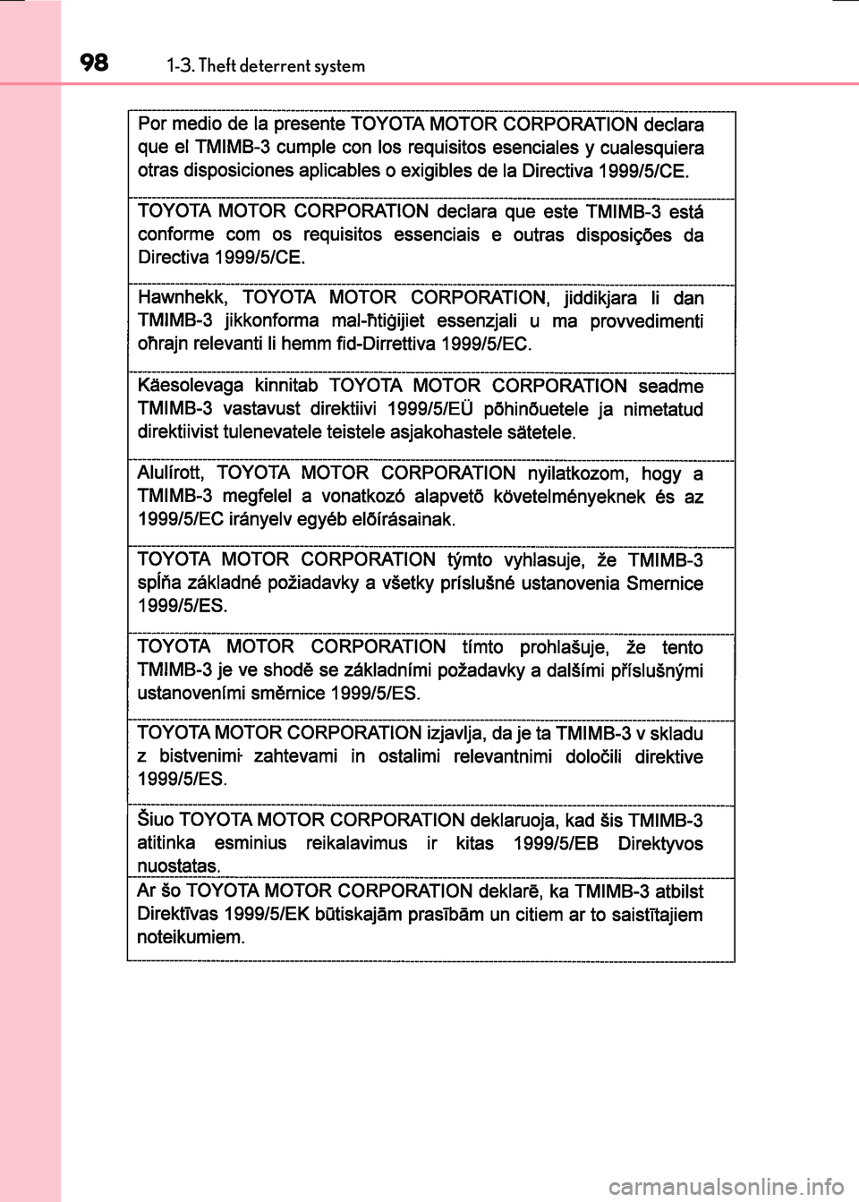 LEXUS RX300H 2017  Owners Manual 981-3. Theft deterrent system
RC300h_EE(OM24740E) 