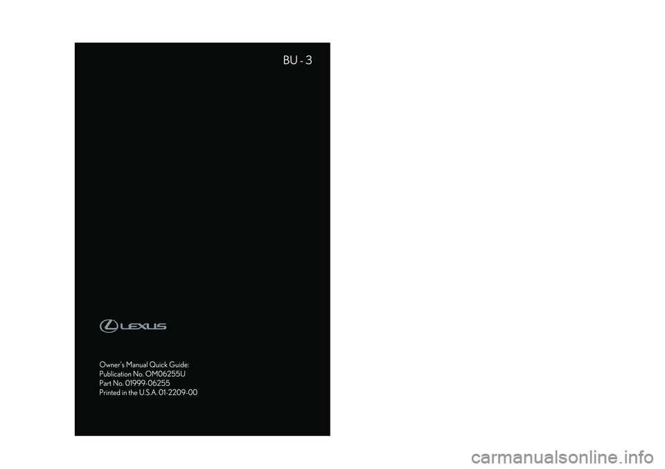LEXUS ES350 2023  Owners Manual 