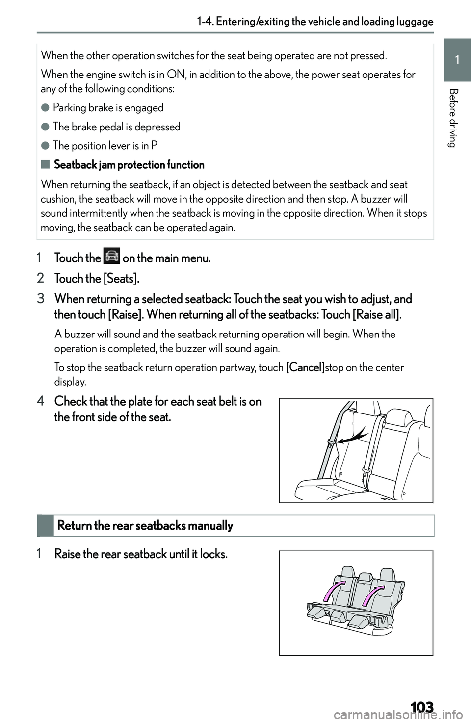 LEXUS NX250 350 2023  Owners Manual �W�h�e�n� �t�h�e� �o�t�h�e�r� �o�p�e�r�a�t�i�o�n� �s�w�i�t�c�h�e�s� �f�o�r� �t�h�e� �s�e�a�t� �b�e�i�n�g� �o�p�e�r�a�t�e�d� �a�r�e� �n�o�t� �p�r�e�s�s�e�d�.
�W�h�e�n� �t�h�e� �e�n�g�i�n�e� �s�w�i�t�c�