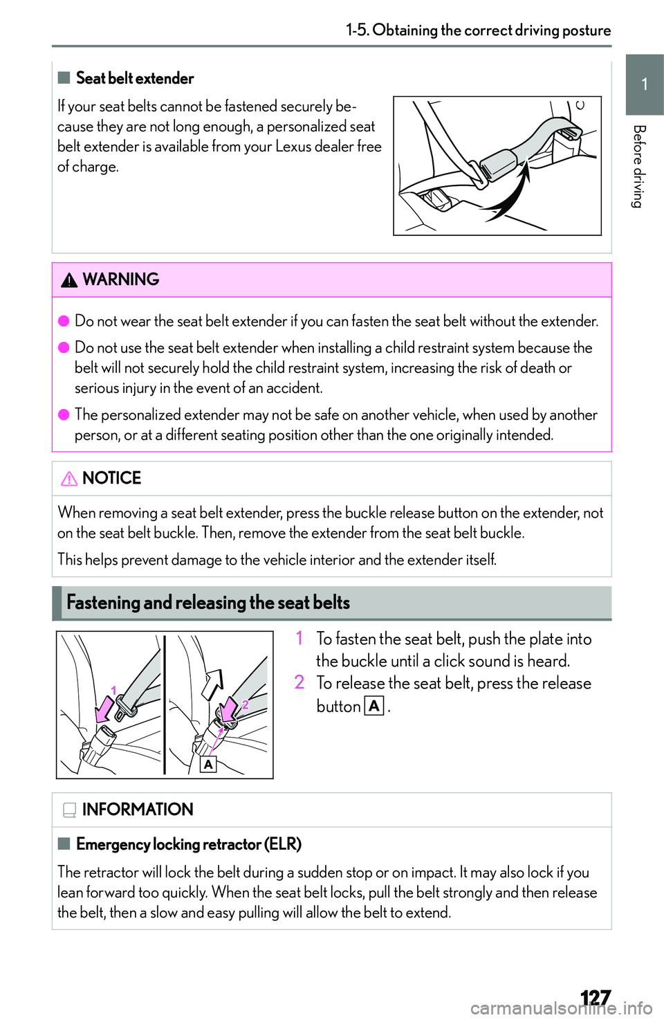 LEXUS NX250 350 2023  Owners Manual �