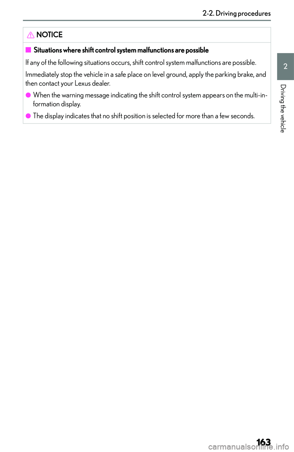 LEXUS NX250 350 2023  Owners Manual �N�O�T�I�C�E�