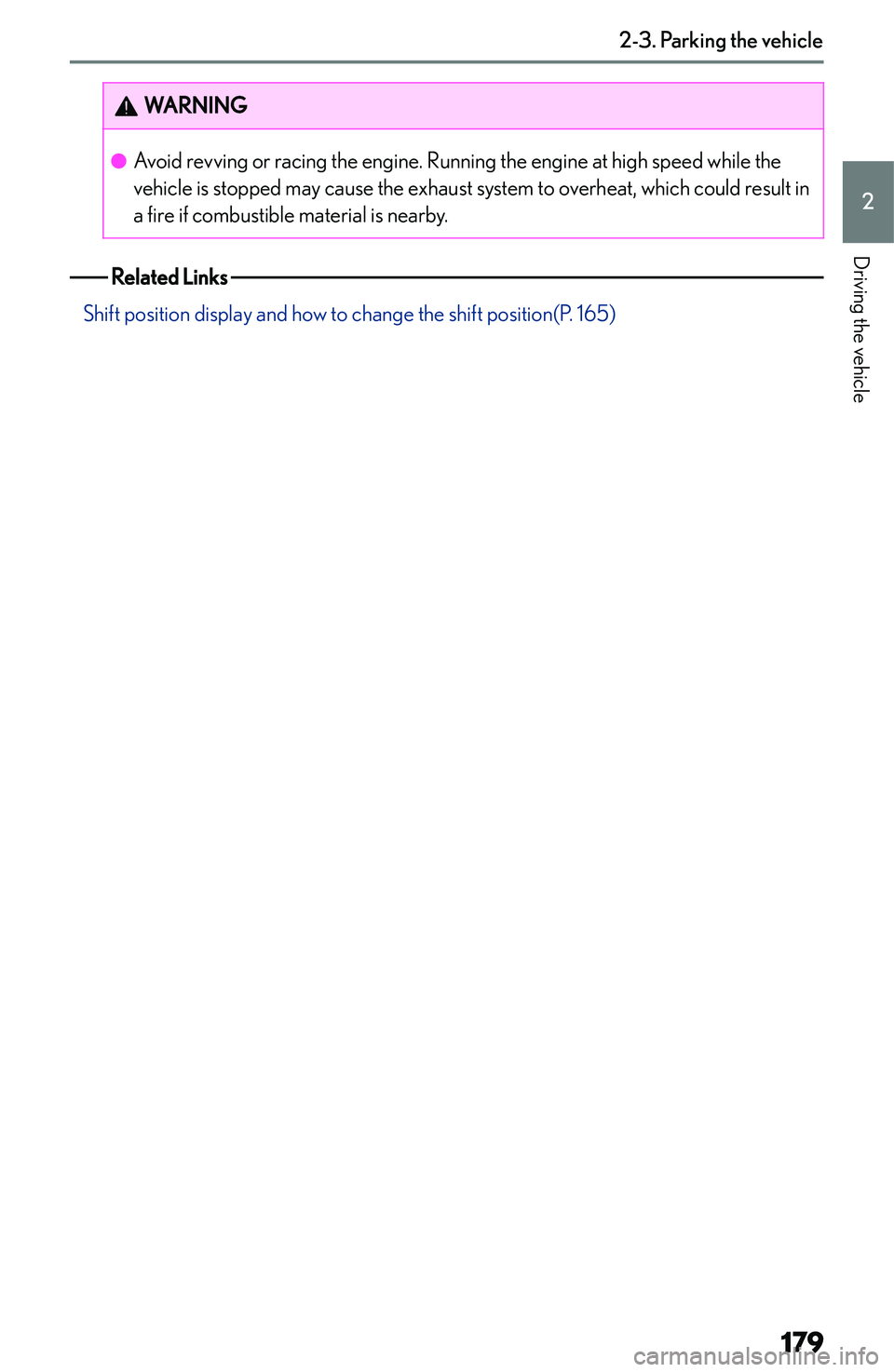 LEXUS NX250 350 2023  Owners Manual �W�A�R�N�I�N�G�