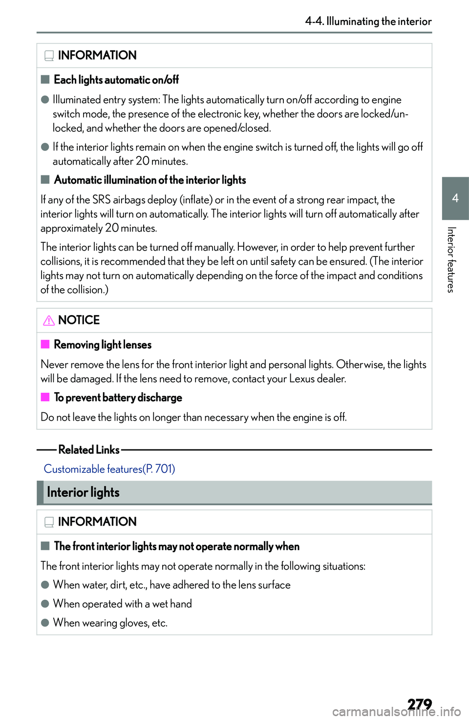 LEXUS NX250 350 2023  Owners Manual �I�N�F�O�R�M�A�T�I�O�N�