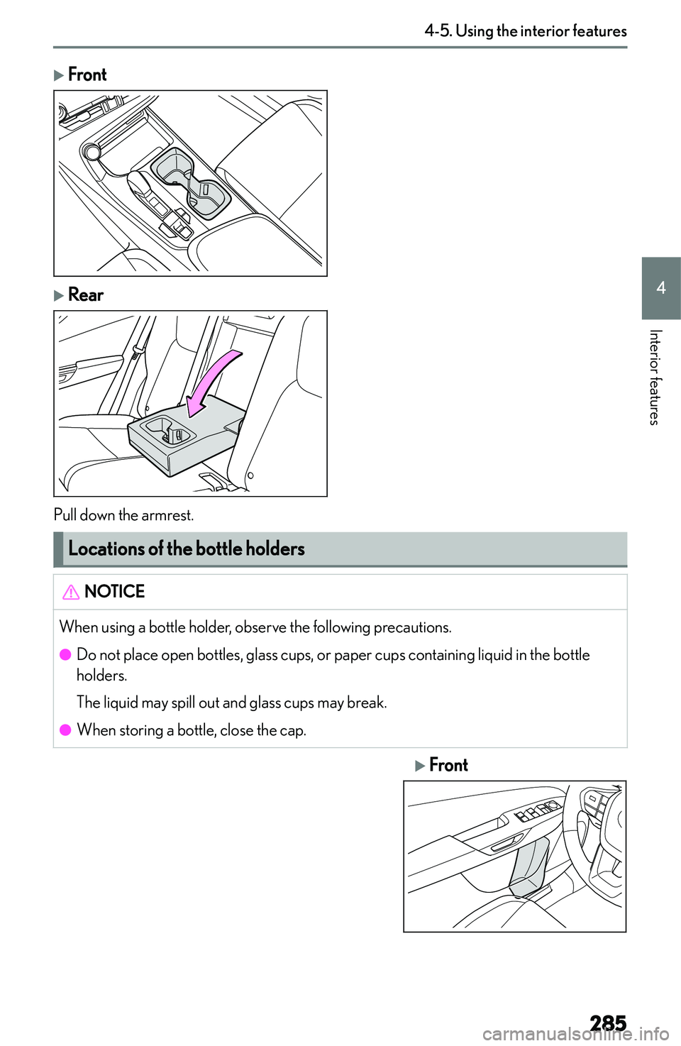 LEXUS NX250 350 2023  Owners Manual �