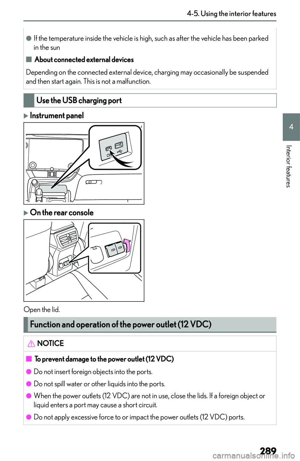 LEXUS NX250 350 2023  Owners Manual �